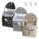 thumbnail image 1 of Bolsa Caddy de almacenamiento para colgar en la pared de tela, organizador de armario sobre la puerta, 3 uds., 1 of 6
