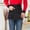 Black, variant on 3 big Pockets Waist Server Apron Kitchen Restaurant Unisex Half Aprons