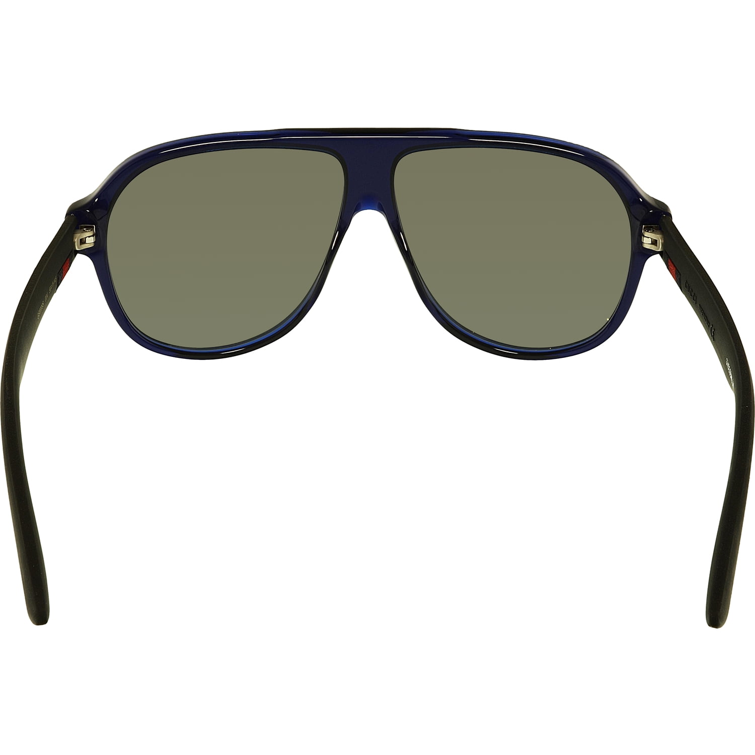 Gucci GG0009S 004 59 Blue Aviator Sunglasses Walmart