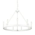 thumbnail image 3 of Golden Lighting Alastair Metal 9-Light Chandelier in Matte Black, 3 of 6