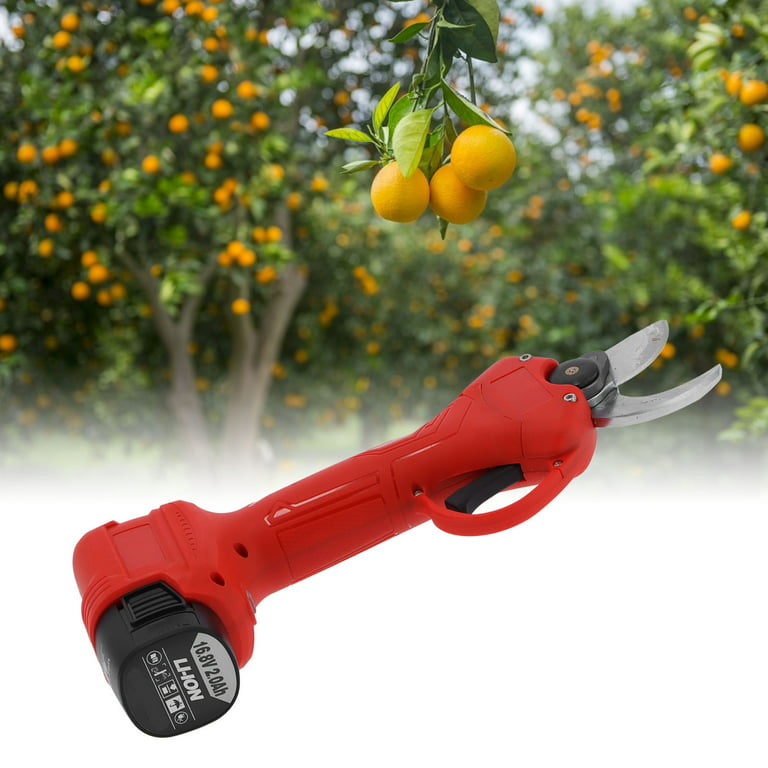 16.8V Electric Pruning Shears Fruit Tree Orchard Gardening Shears Efficient  Cut 
