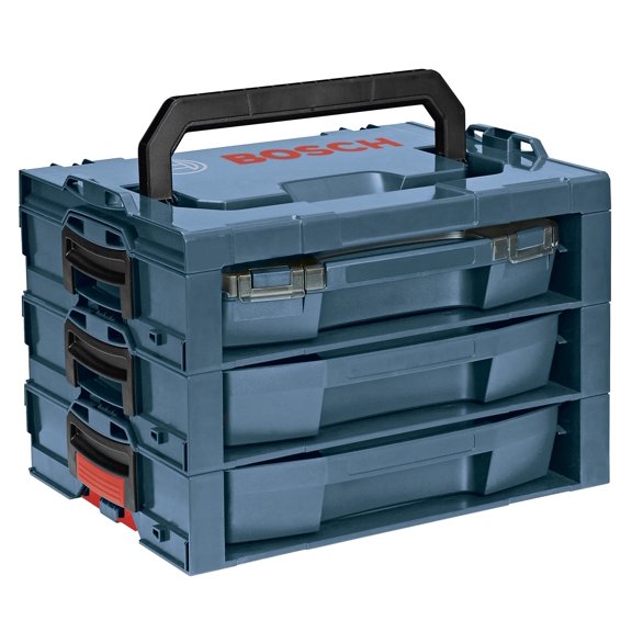 Kit completo de almacenamiento de herramientas BOSCH L-RACK con i-boxx53, LST72-OD