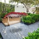 thumbnail image 5 of RKSTN Waterproof Canopy Polyester Cloth, Garden Seat Replacement, Double Replacement, Outdoor Patio Seat Cover（Top Cover Just）, 5 of 7
