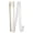 Antique White, variant on Reliant Ribbon - 5150-535-15C, Single Face Sfs Satin Ribbon, Green Grass, 3/8 Inch, 100 Yards