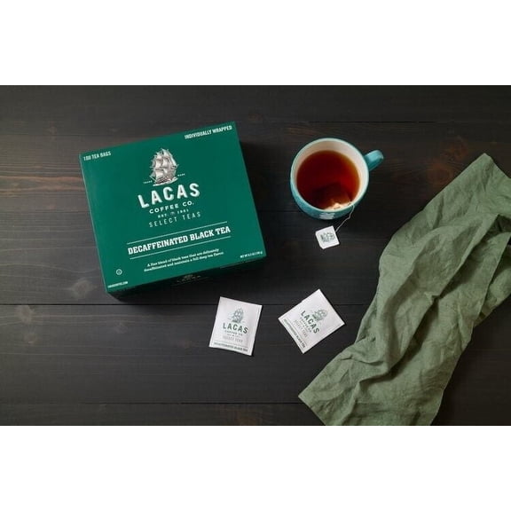 Lacas Coffee Company Hot Tea Decaffeinated