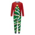 thumbnail image 4 of Pijamas navideños 2025 para la familia Pijamas navideños Pijamas navideños familiares Conjuntos a juego Ropa de dormir navideña Pijamas, 4 of 5