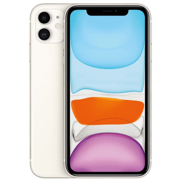 Pre-Owned iPhone 11 Unlocked (CDMA + GSM) 64GB White Refurbished B (Refurbished: Good)