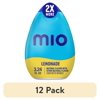 (12 pack) mio Lemonade Naturally Flavored with other natural flavor Liquid Water Enhancer, 3.24 fl oz Bottle