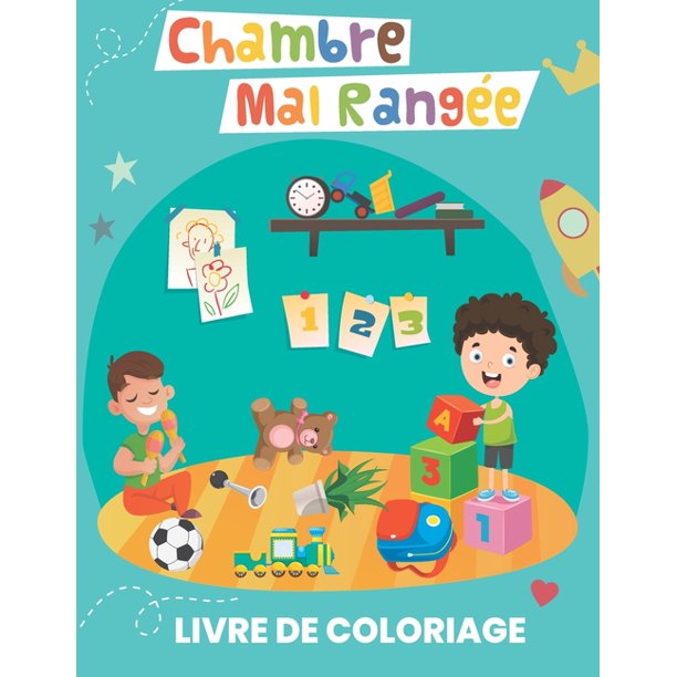 Livre De Coloriage Chambre Mal Rangée: Ensemble De Chambres Et De  Décoration D'intérieur À Colorier (Paperback) - Walmart.com