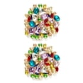 thumbnail image 1 of Bearachild 50 piezas de cristal DIY vestido de boda zapato diamantes de imitación ropa coser piedras accesorio de costura para el hogar sastre 2piezas, 1 of 6