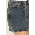 thumbnail image 2 of Levi's Women's Medium Wash Denim Mini Skirt Blue 31, 2 of 4