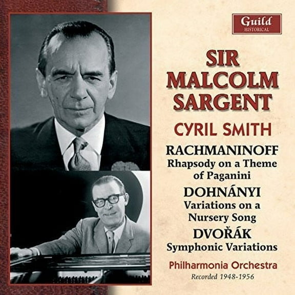 Rachmaninoff / Sargent,Malcolm - Sargent - Rachmaninoff Dohnanyi Dvorak 1948-1956 - Music & Performance - CD