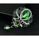 thumbnail image 2 of broche De Boutons Cristal Vert, Boutons De Broche De Chemise, Broche De Scurit, Empcher Exposition Accidentelle Boutons Broche Broches, Pour Vteme, 2 of 3