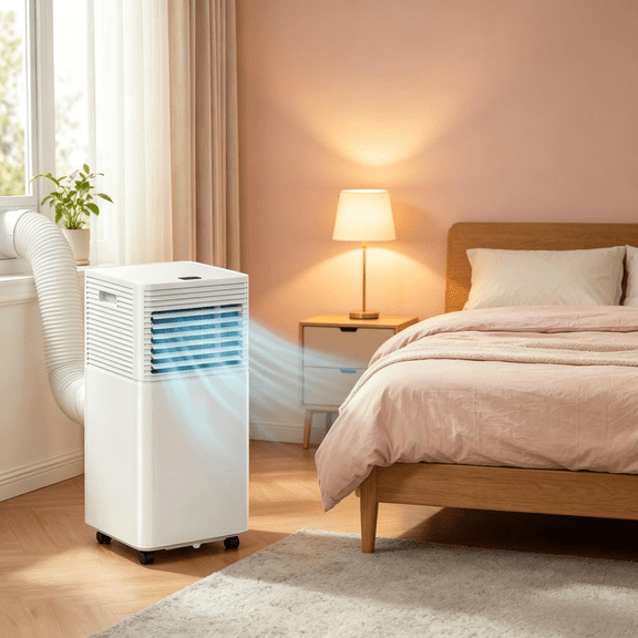 Home Air Conditioner,Mobile Air Conditioner for Cooling and Dehumidifying