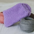 thumbnail image 2 of Sunjoy Tech Women Fuzzy Fluffy Cozy Slipper Socks Warm Soft Winter Plush Home Sleeping Socks, 2 of 6