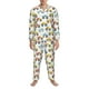 thumbnail image 3 of Balery Cartoon Monster Trucks Pijama para Hombre de Dos Piezas con Manga Larga, Conjunto de Dormir y Descanso Suave con Bolsillos-XX-Large, 3 of 7