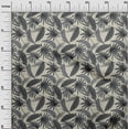 thumbnail image 3 of oneOone Cotton Poplin Dusty Gray Fabric Ocean Underwater Life Sewing Material Print Fabric By The Yard 56 Inch Wide, 3 of 4