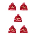 thumbnail image 1 of Qarigey Sombrero de decoración Sombrero LED para vacaciones de adultos Gorra de dibujos animados Sombrero de Navidad, Animal de Navidad Type2 NO2, 1 of 6
