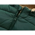 thumbnail image 5 of Kiijoy Toddler Boys Puffer Vest Solid Color Sleeveless Hooded Jacket, Sizes 4-5, 5 of 6