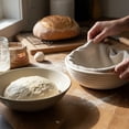 thumbnail image 3 of 12 Pack 9" Round Banneton Proofing Baskets with Cloth Liner - Premium Artisan Rattan Bread Proofing Basket Set for Sourdough, Artisan Boules & Dough Rising – Bulk Supply for Home & Bakery, 3 of 9