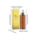 thumbnail image 3 of Medium Hydrating Tanning Mist, Natural Even Sunless Tan Spray, Streak Free Self Tanning Mist for Face and Body, Lightweight Quick Drying Formula for Even Long Lasting Bronze Glow, 3 of 7