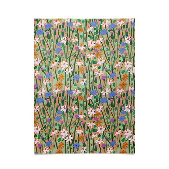 Society6 Beautiful Garden I by MSRYSTUDIO Art Print