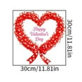 thumbnail image 3 of AuroraX Valentines Day Heart Window Clings Red Static Stickers Love Romantic Decorations for Home Party Anniversary Valentine'S Day Gifts for Him Her Couples, 3 of 6