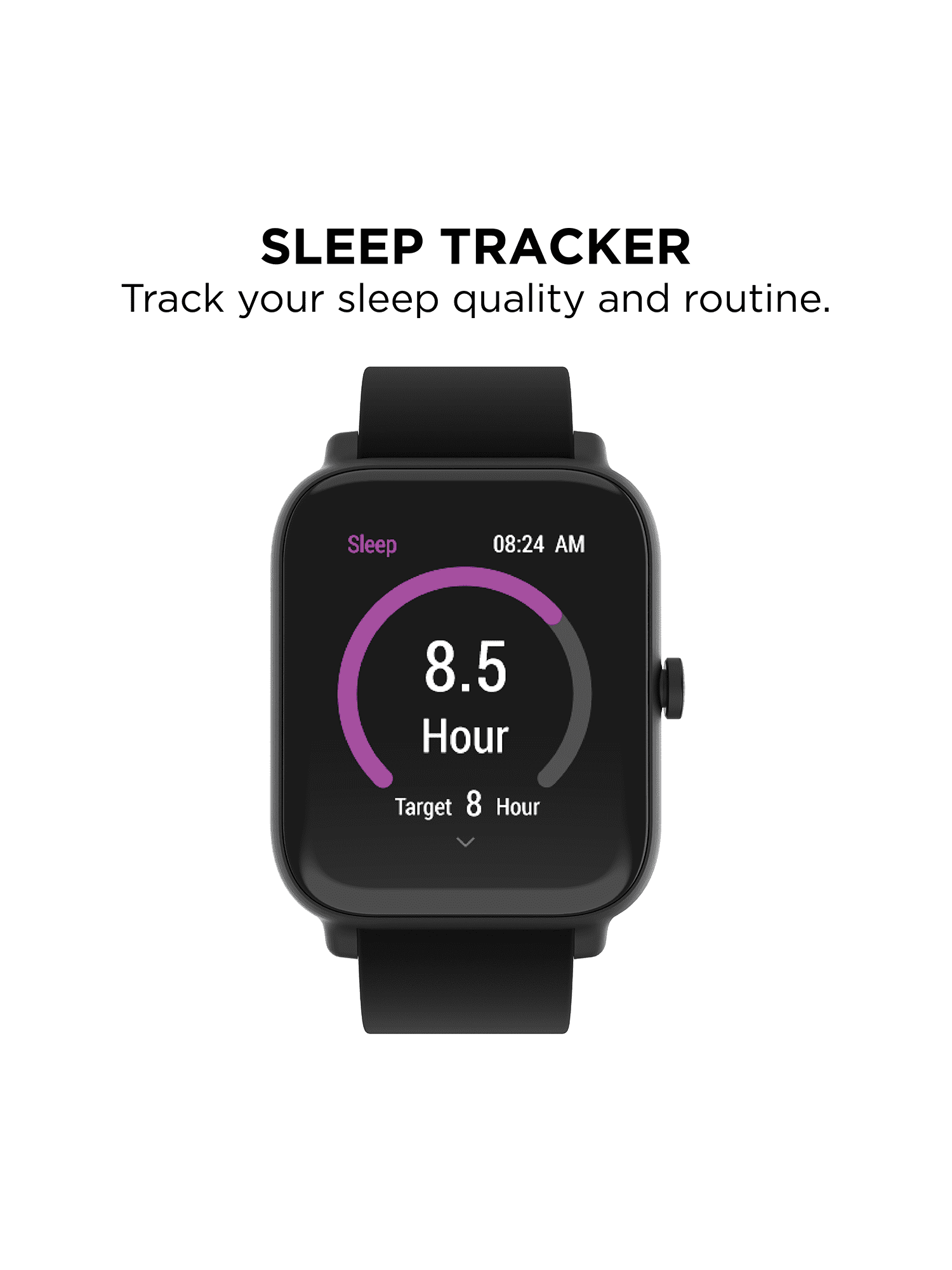 Itech 24/7 Evo Unisex Adult Smartwatch, HRM, Activity Tracker, Multi Sports (Black/Black)