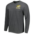 thumbnail image 2 of Men's Black Missouri Tigers Circle Campus Scene Long Sleeve T-Shirt, 2 of 3