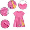 thumbnail image 1 of AJZIOJIRO Robe Princesse pour Filles Tout-Petits, Robe à Pois Adorable, Robe d'Été Simple et Ample pour Enfants, 1 of 9