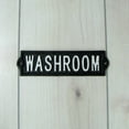 thumbnail image 5 of Rustic Cast Iron Washroom Bathroom Sign Vintage Bar Pub Business Wall Decor Plaque, 5 of 5