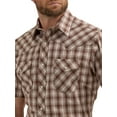 thumbnail image 4 of Wrangler® Men's and Big Men's Regular Fit Short Sleeve Western Shirt, Sizes S-5XL, 4 of 4