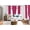 Hot Pink, variant on 100% Blackout Window Curtain Drapes For Bedroom Living Room Burgundy Color Room Darkening NOA 2 panels 35" wide X 84" long