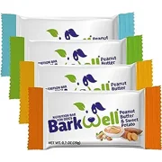 BarkWell Peanut Butter Nutrition Bar For Dogs Variety Pack (16 Count)