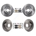 thumbnail image 1 of Transit Auto Front Rear Ceramic Pads and Disc Brake Rotors Kit for Car 1998-2002 Honda Accord 3.0L K8A-102537, 1 of 11