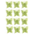 thumbnail image 1 of 12Pcs/Set Widget Decor Hollow Out Simulation PVC Creative Merry Christmas Butterfly Ornament for Home, 1 of 11