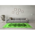 thumbnail image 3 of Ahgly Company Indoor Rectangle Oriental Green Industrial Area Rugs, 5' x 8', 3 of 4