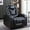 black, variant on Bonzy Home Double Power Sofa Recliner, Home Theater Seating Living Room Chair, Electric Seats - Black