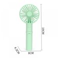 thumbnail image 3 of Ventilador de refrigeración USB plegable Ventilador de mano con ajuste de 3 marchas verde menta Ehuebsd Libre de BPA, 3 of 3