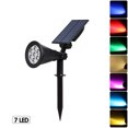 thumbnail image 1 of Solar Light Stylish Practical 7-LEDs Yard Solar Lights Garden Solar Lamp for Outdoor Outside, 1 of 6