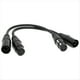 thumbnail image 1 of XLR Macho de 3 Pines A XLR Hembra de 5 Pines y XLR Hembra de 3 Pines A XLR Macho de 5 Pines Cable de Audio, para Micrófono Luz de Escenario, 1 of 5