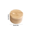 thumbnail image 3 of Wooden Seasoning Box with Spoon - Kitchen Storage Jars for Spices, Herbs & Seasonings, Stackable Organizer, 3 of 6
