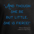 thumbnail image 3 of CafePress - Little But Fierce! Sweatshirt (Dark) - Classic Crew Neck Sweatshirt, 3 of 4