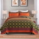 thumbnail image 2 of Honeilife Juego De Edredón Tamaño King – 3 Piezas De Edredón De Microfibra, Colchas Ligeras, Colchas De Flores Silvestres, Funda De Cama Retro, Juego De Cama King Para Todas Las Estaciones, Edredones, 2 of 5