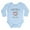 Sky Blue, variant on CafePress - She Be Fierce Body Suit - Long Sleeve Cotton Baby Bodysuit