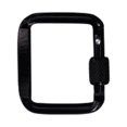 thumbnail image 2 of OUSITAID Safe Multi-Function Square Mini Hanging Buckle Aluminum Alloy Carabiner for Outdoor Black, 2 of 7
