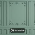 thumbnail image 3 of Panel de Moldura de Esquina para Pared Estilo Francés de PU Pangda 21x12.5x3 cm, 3 of 6