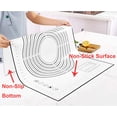 thumbnail image 2 of Tapete de silicona POWKOL para repostería, tapete antiadherente para hornear, tapete para fondant, tapete para encimera, tapete para amasar, revestimiento para horno, tapete para masa de tarta (40 cm, 2 of 6