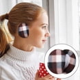 thumbnail image 5 of 6 Pairs Earmuffs Bandless Fleece Ear Warmers Winter Ear Covers Unisex, 6 Colors, 5 of 5