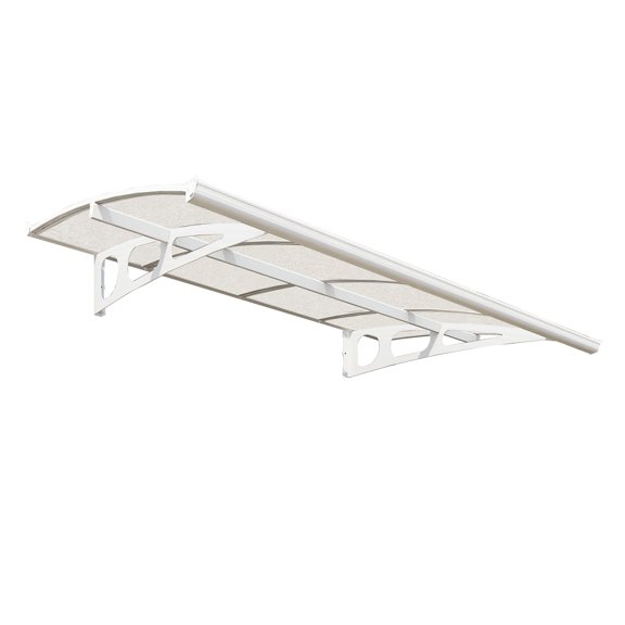 Palram - Canopia Bordeaux Acrylic Door Awning, Multiple Sizes